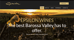 Desktop Screenshot of epsilonwines.com.au